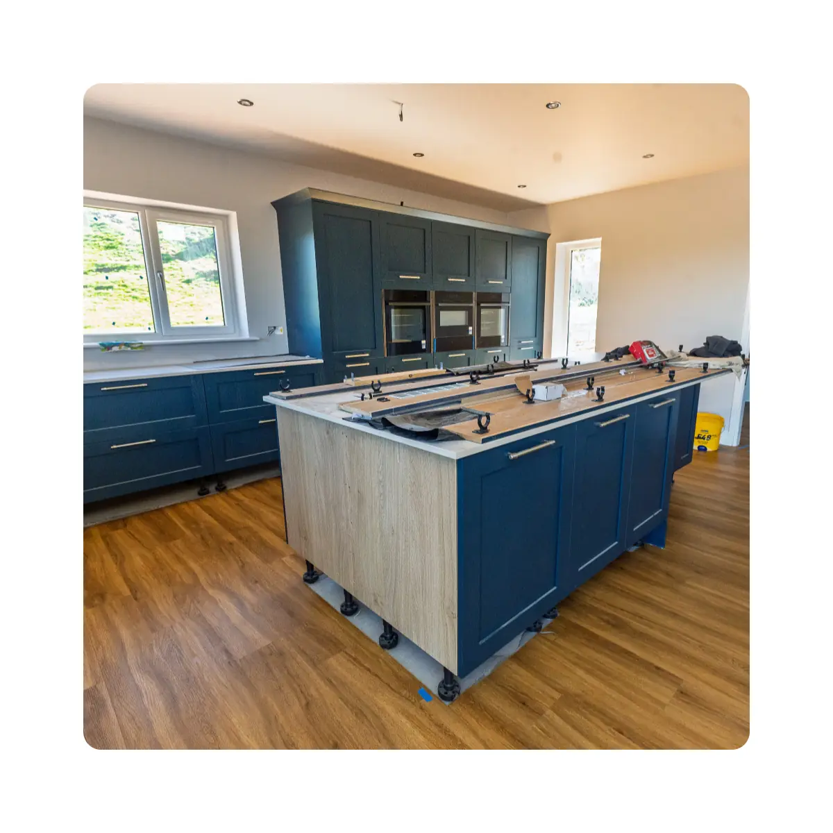 Kitchen interior photography for C&G Developments
